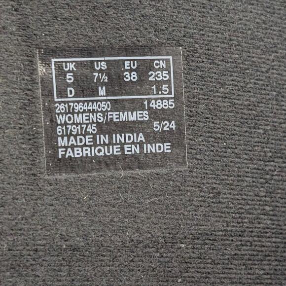 Clarks Maye Carly Tall Riding Boots Round Toe Women's Black Size US7.5M EU38 - Picture 13 of 15